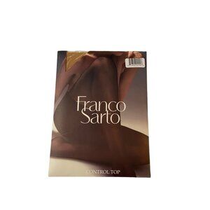 Franco Sarto Control Top Sheer Pantyhose Nude Size A NWT Minimalist Quiet Luxury